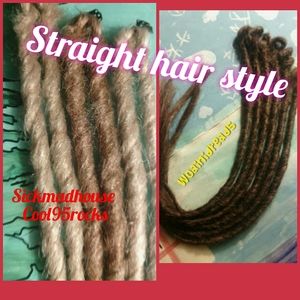 4 dreadlocks blonde or chestnut